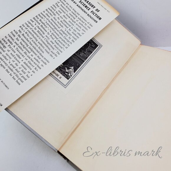Treasury Great Science Fiction Vol. 2 Anthony Boucher Vintage 1959 Wear Intact - Picture 4 of 13